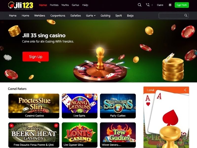 Welcome to jili123.com – the premier online gambling destination for slot machines, live casino games, poker, and sports betting. Experience real-money rewards, top-tier security, and exclusive promotions for new and returning players.